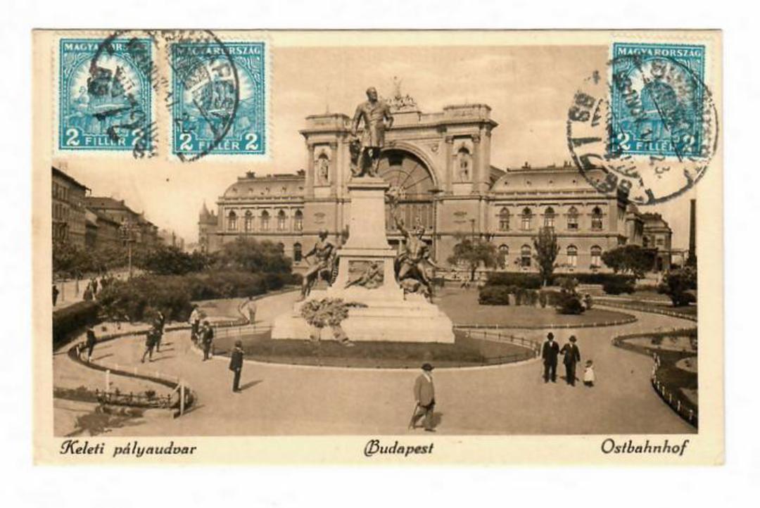 HUNGARY 1931 Postcard to Switzerland. - 30485 - PostalHist image 0