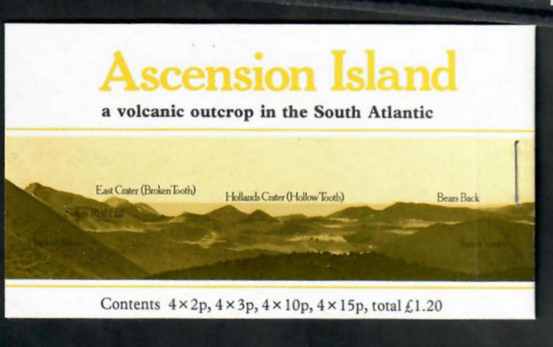 ASCENSION 1981 Flowers Booklet. Black and Lemon cover stapled at the right. - 20141 - Booklet image 0