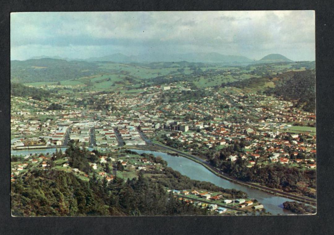 Modern Coloured Postcard by Gladys Goodall of Whangarei from Parahaki. - 444410 - Postcard image 0