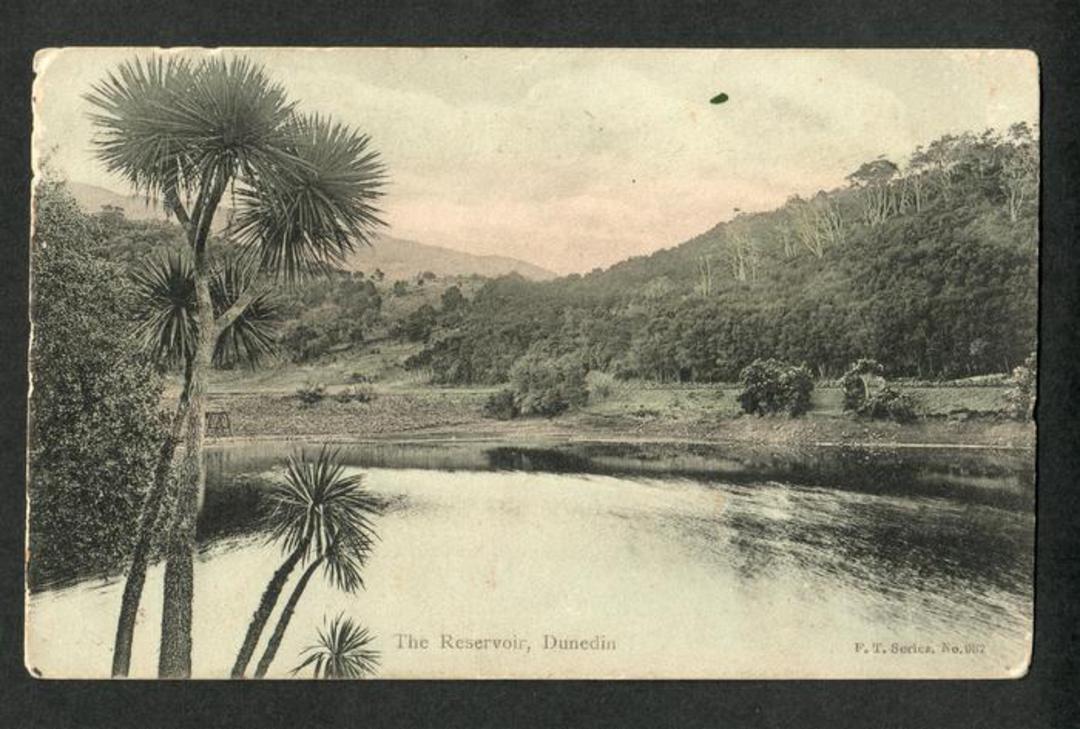 Postcard of the Reservoir Dunedin. - 249160 - Postcard image 0