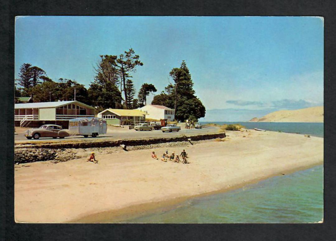 Modern Coloured Postcard by Gladys Goodall of Opononi. - 444067 - Postcard image 0