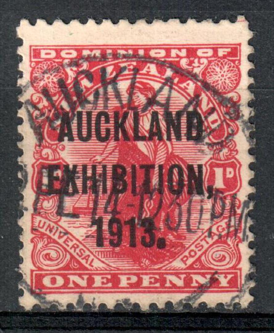 NEW ZEALAND 1913 Auckland Exhibition 1d Red. - 10093 - FU image 0