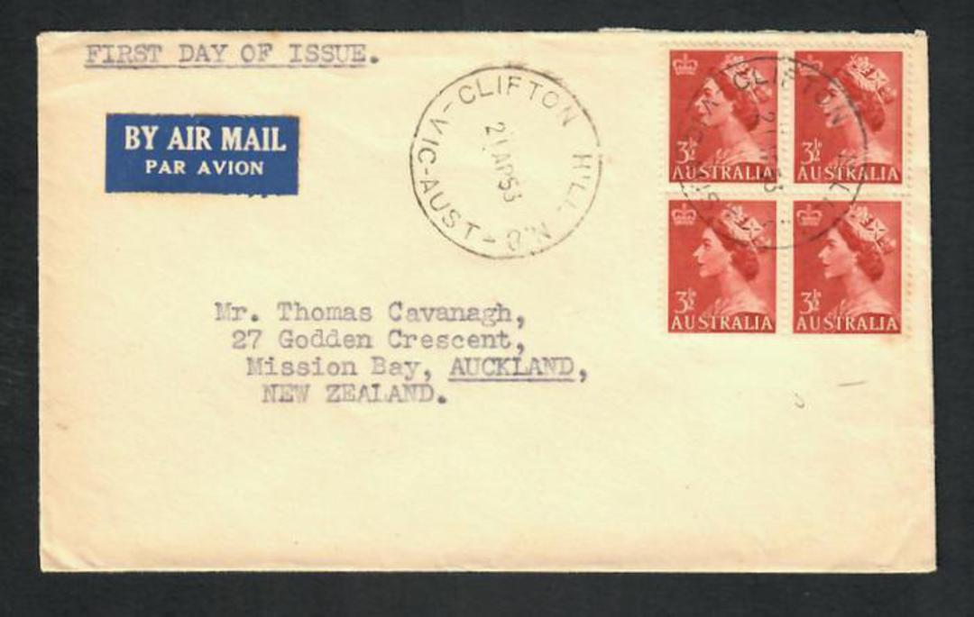 AUSTRALIA 1954-1959. 8 Illustrated first day covers and one first day cover on an ESA Bank envelope. - 32211 - FDC image 0