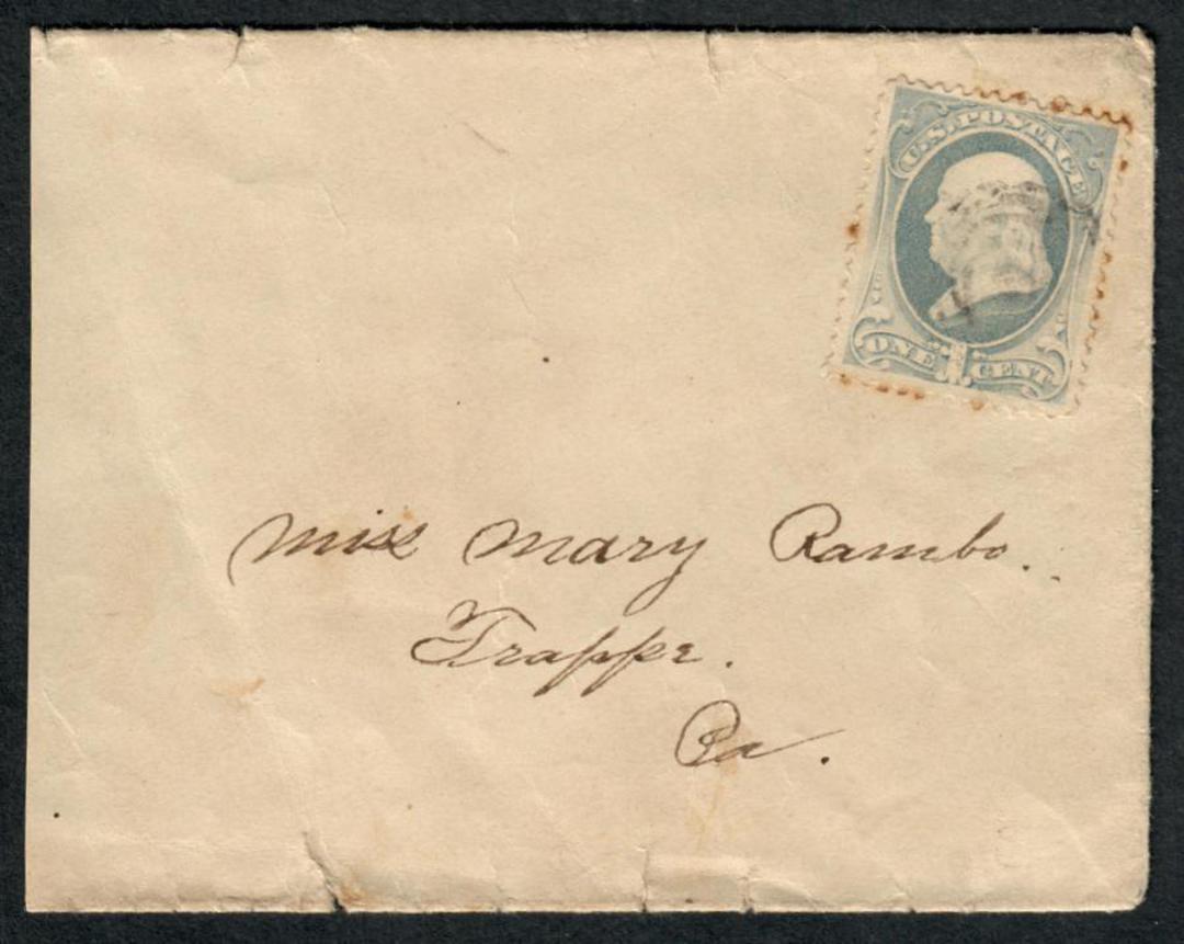 USA Internal Letter bearing SG 147. Tidy little cover. - 38806 - PostalHist image 0
