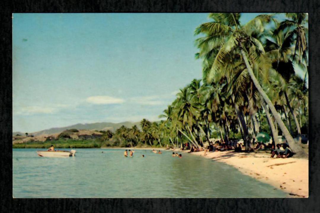 FIJI Coloured Postcard of Saweni Beach. - 243874 - Postcard image 0