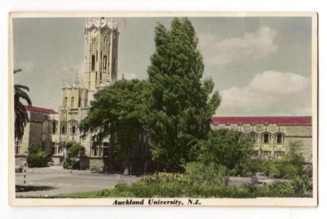 Tinted Postcard by N S Seaward of Auckland University. - 45563 - Postcard image 0