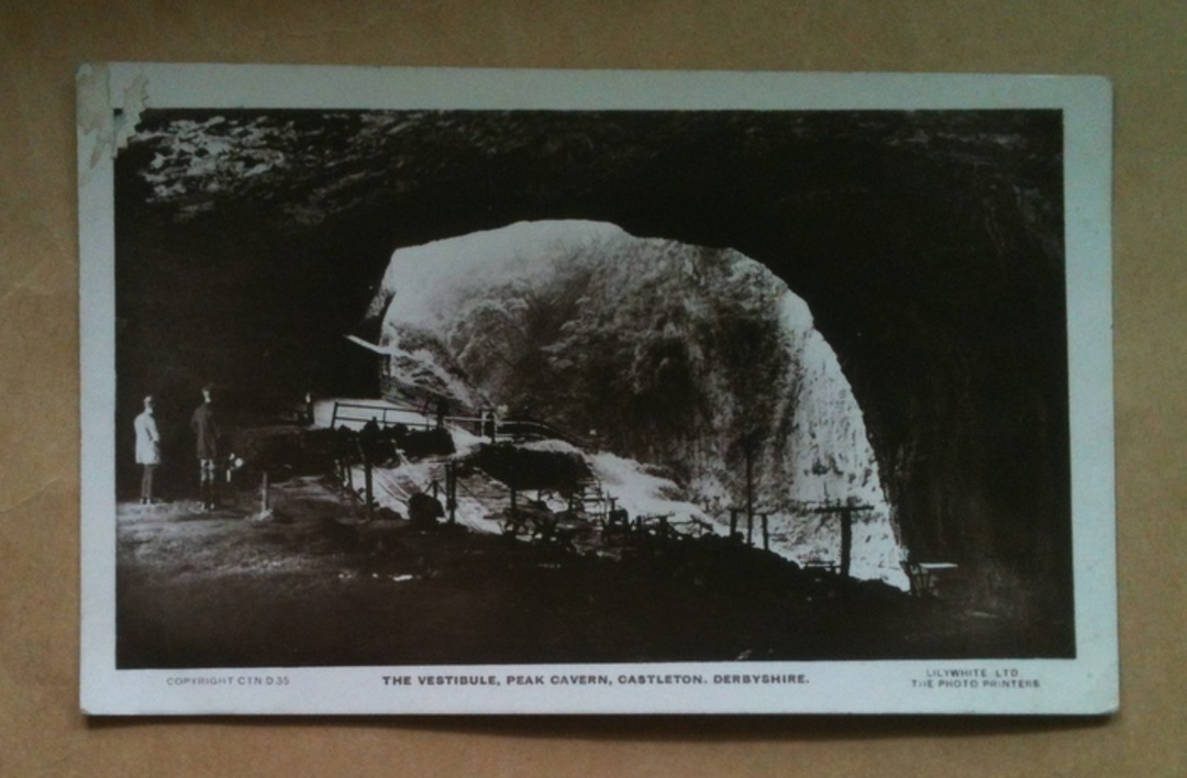 Postcard of The Vestibule Paek Cavern Castleton. - 242643 - Postcard image 0