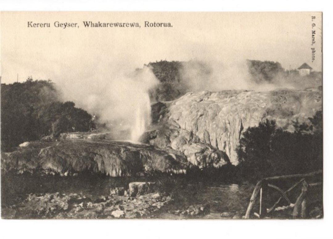 Postcard of Kereru Geyser Whakarewarewa. - 46121 - Postcard image 0