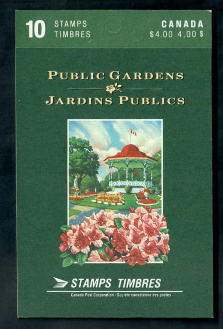CANADA 1991 Public Gardens. Booklet. - 50026 - Booklet image 0