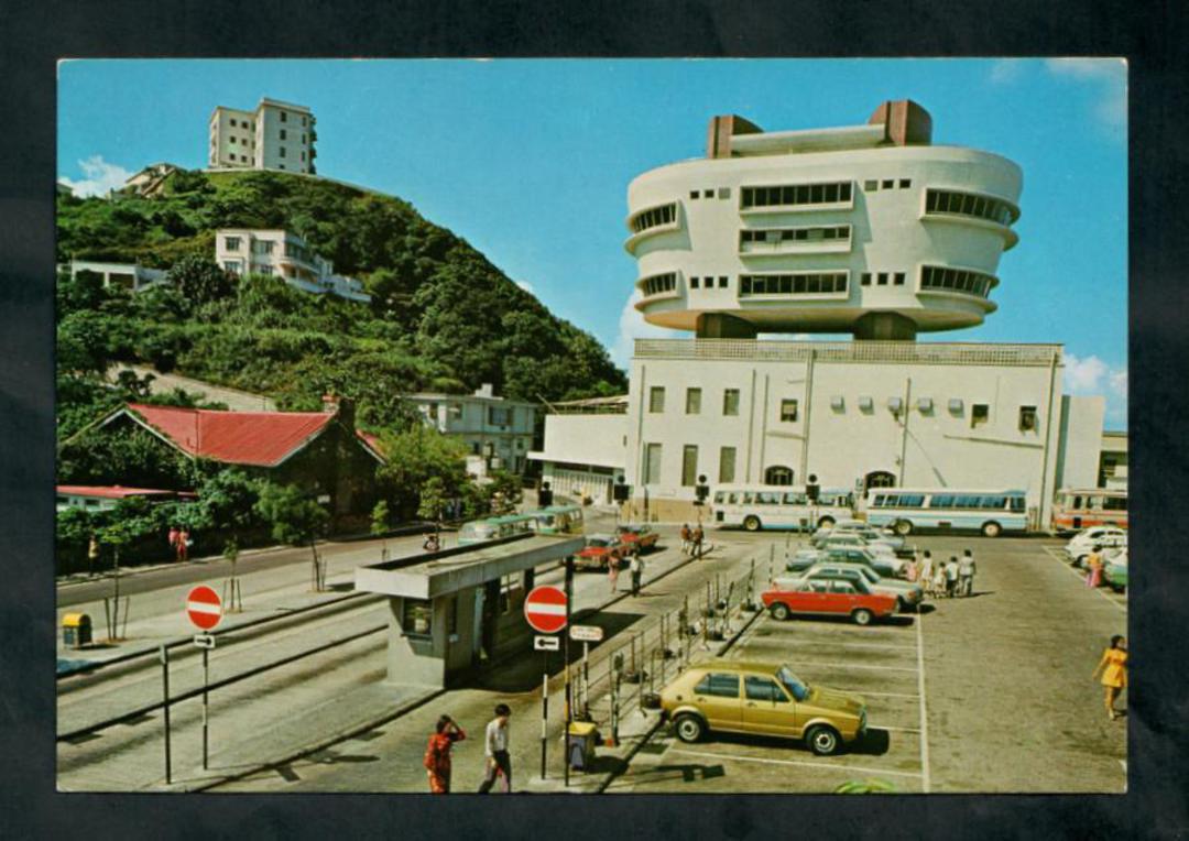 HONG KONG Modern Coloured Postcard of Peak Tower Restaurant. - 444651 - Postcard image 0