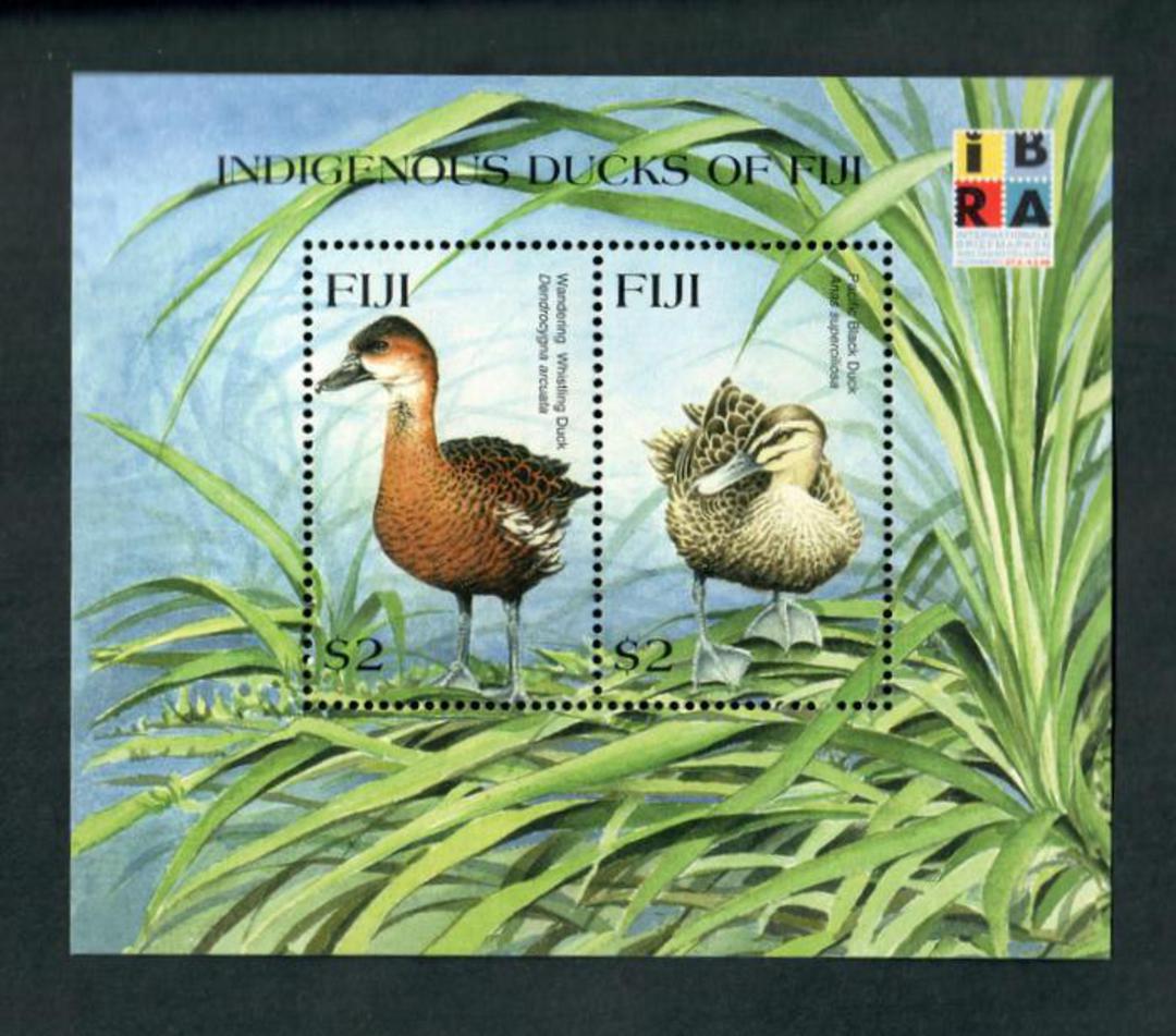 FIJI 1999 IBRA '99 International Stamp Exhibition. Miniature sheet. - 52388 - UHM image 0