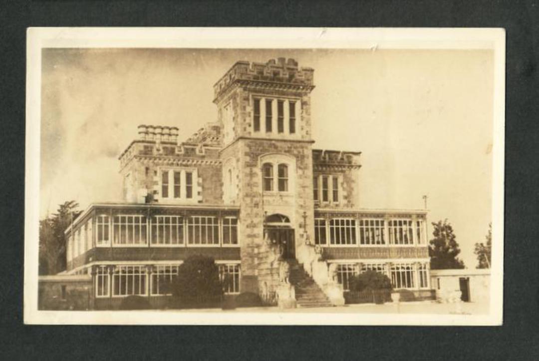 Real Photograph of Larnach Castle. - 49186 - Postcard image 0