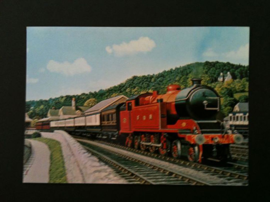Modern Coloured Postcard of Furness Railway 4-6-4 Tank #117. - 440065 - Postcard image 0