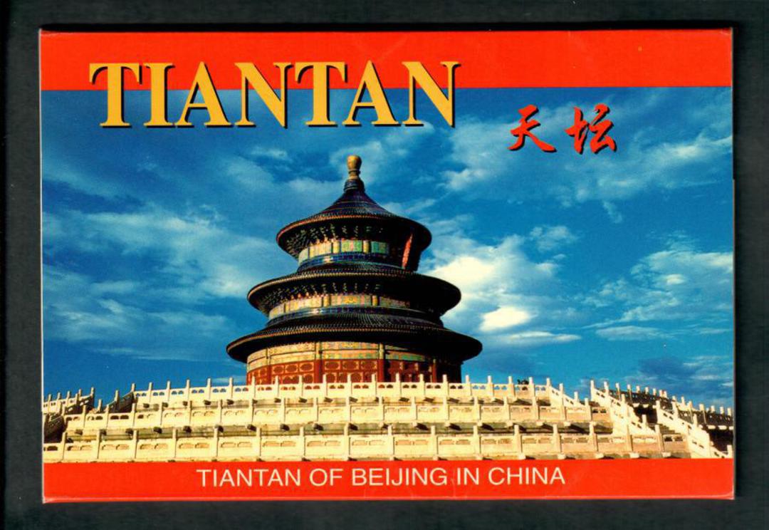 Modern pack of coloured postcards of Tiantan. - 444838 - Postcard image 0