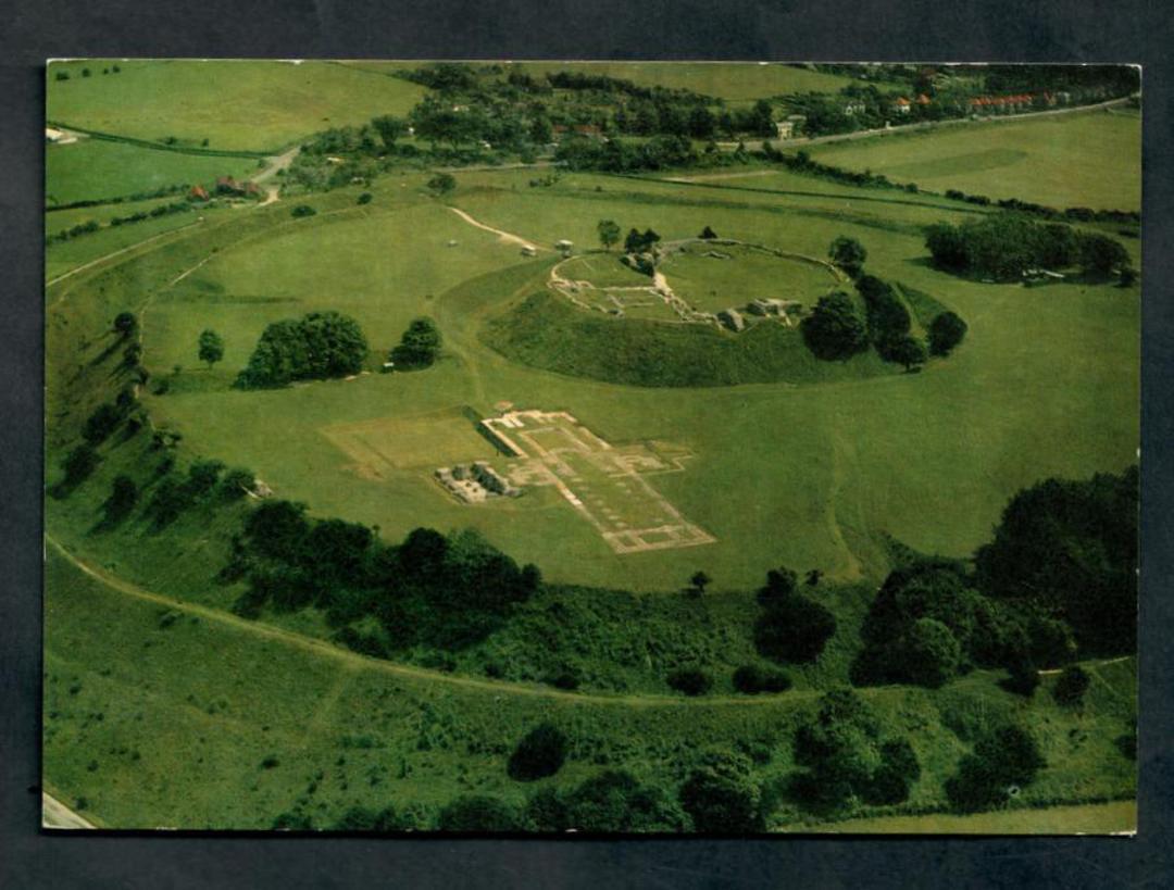 Modern Coloured Postcard of Old Sarum Wiltshire. - 444684 - PostalHist image 0