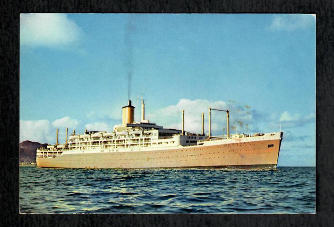 Modern Coloured Postcard of SS Oronsay. - 444937 - Postcard image 0