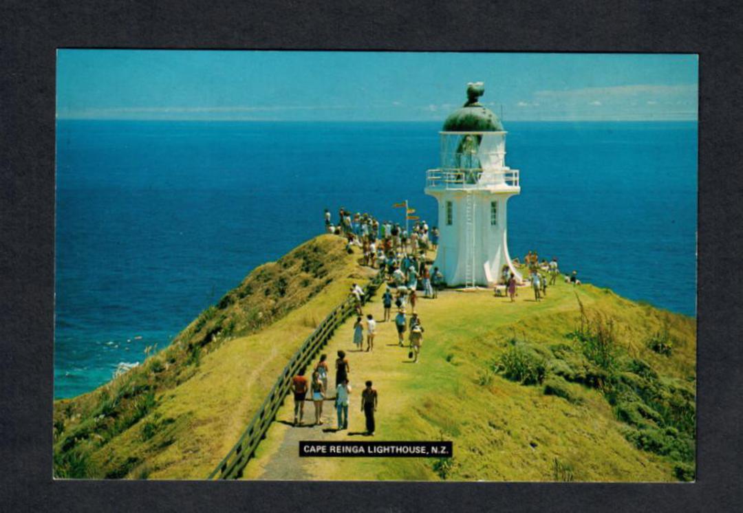 Modern Coloured postcard by PPL of Hastings of Cape Reinga. - 444776 - Postcard image 0