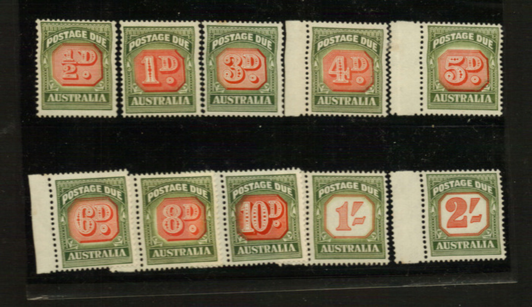 AUSTRALIA 1958 Postage Due. Very lightly hinged. - 22529 - LHM image 0