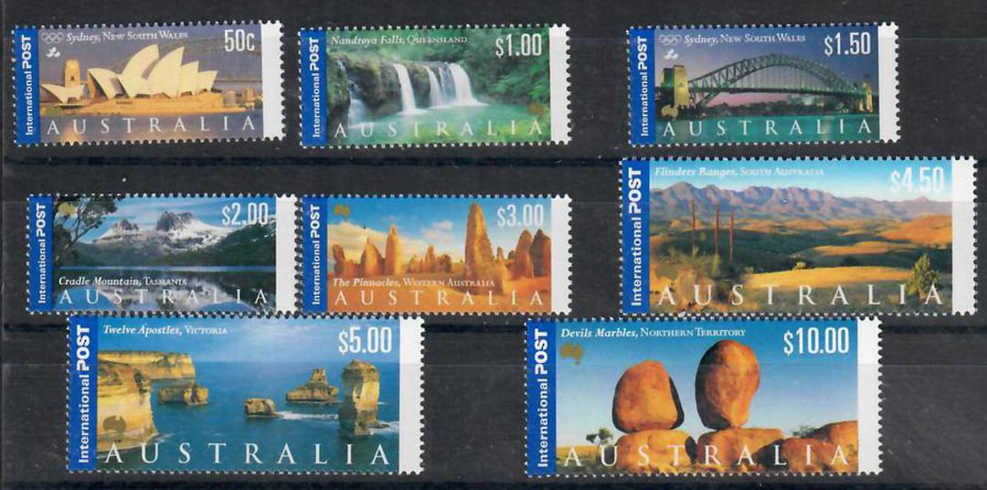 AUSTRALIA 2000 International Stamps. Set of 8. - 25803 - UHM image 0