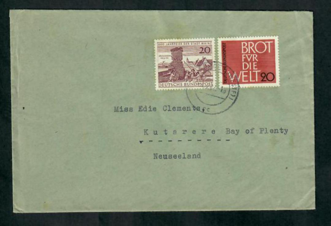WEST GERMANY 1963 Letter to New Zealand - 31323 - PostalHist image 0