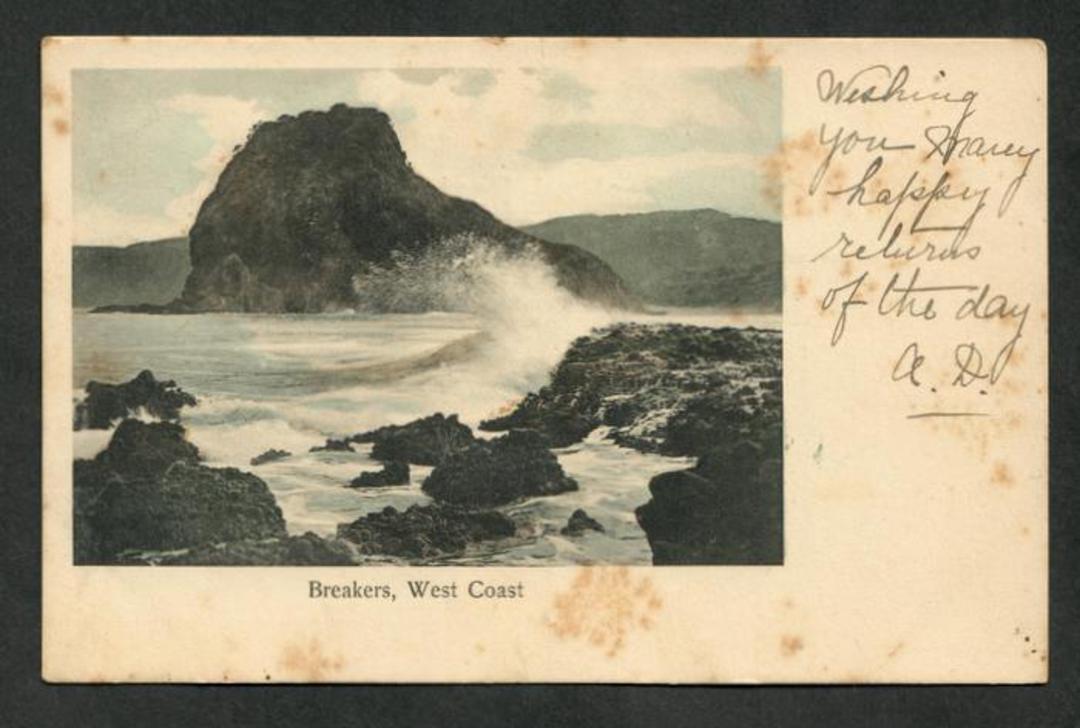 Postcard of Breakers West Coast. - 45185 - Postcard image 0