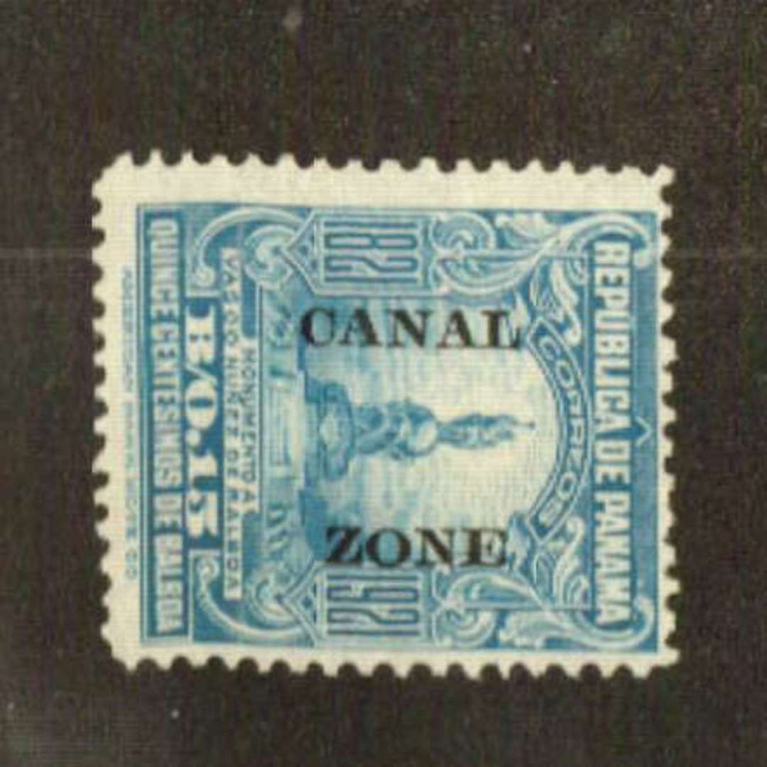 CANAL ZONE 1921 Definitive 15c Light Blue. - 73623 - Mint image 0