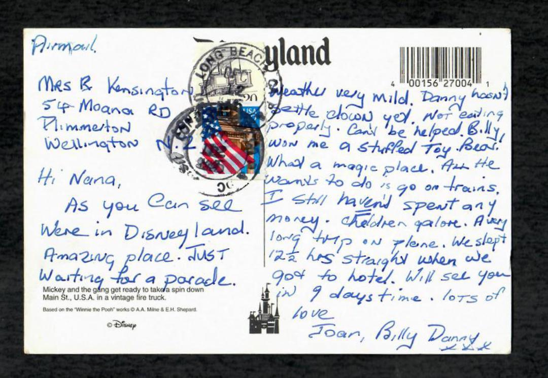 Modern Coloured Postcard of Mickey and the gang. - 444910 - Postcard image 1
