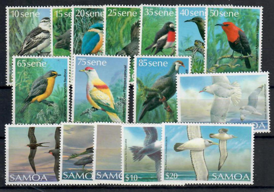 SAMOA 1988 Definitives. Set of 16. - 22025 - UHM image 0