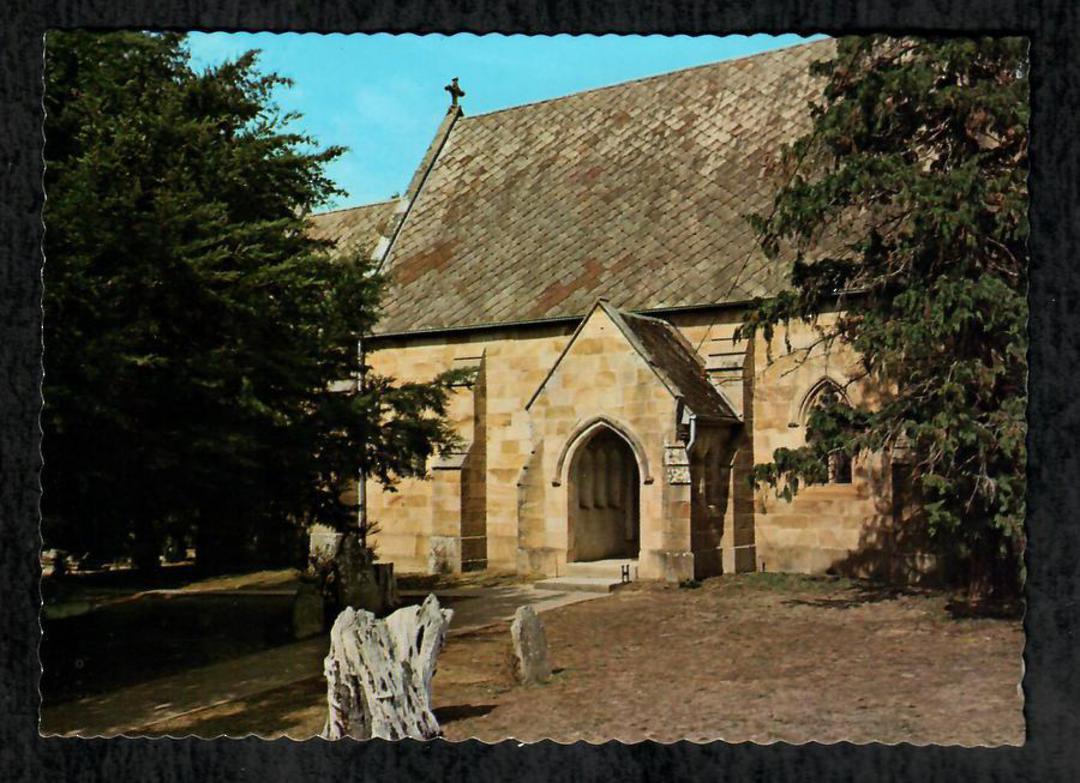 TASMANIA Modern Coloured Postcard of St John the Baptist Church Buckland. - 444972 - Postcard image 0