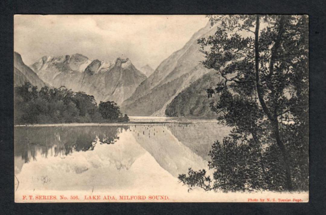 Postcard of Lake Ada Milford Sound. - 49837 - Postcard image 0