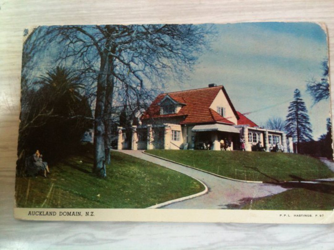 Postcard by PPL of Auckland Domain. - 45202 - Postcard image 0
