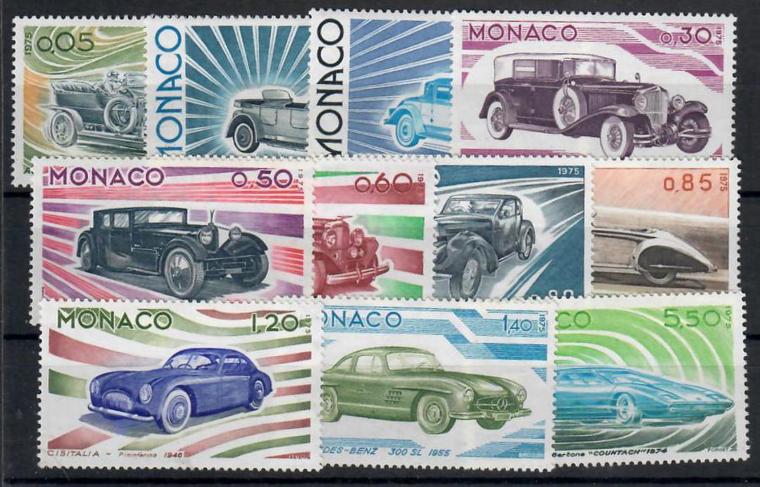 MONACO 1975 Cars. Set of 11. - 22303 image 0