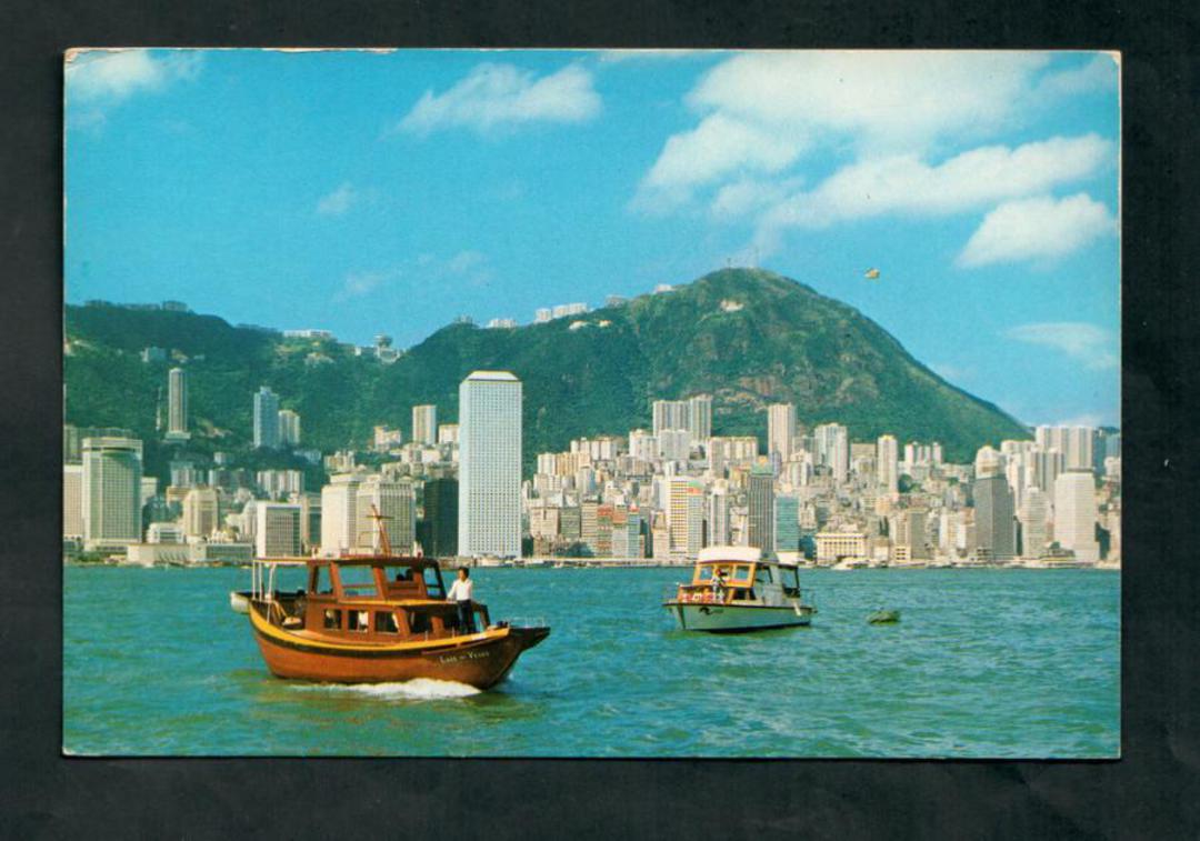HONG KONG Modern Coloured Postcard of Victoria City. - 444663 - Postcard image 0