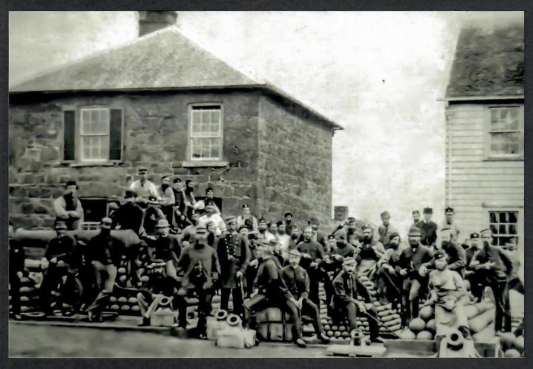 AUCKLAND GARRISON Fort Britomart. 1860s Reproduction of pre 1900  military photograph - 69253 - Photograph image 0