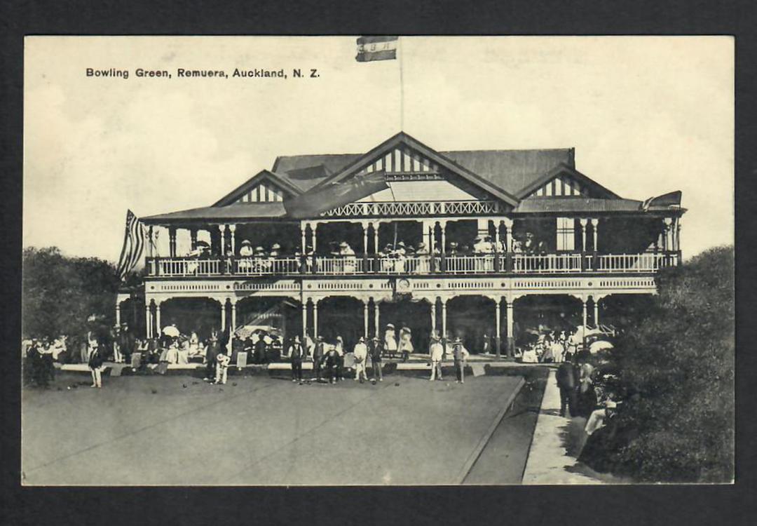 Postcard of Bowling Green Remuera. - 45283 - Postcard image 0
