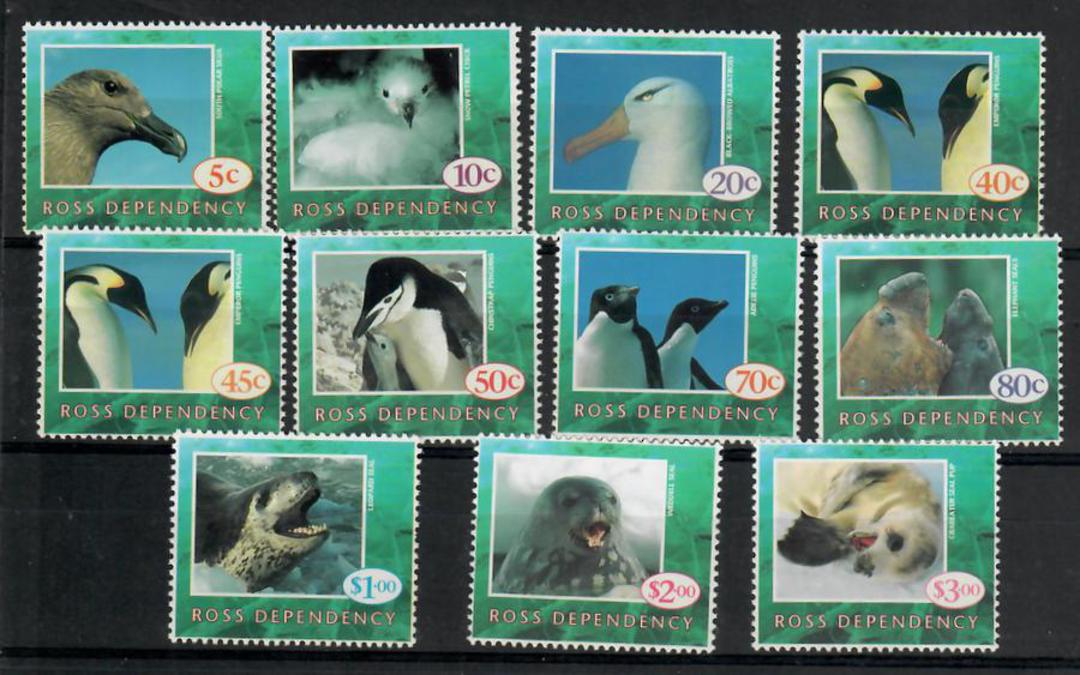 ROSS DEPENDENCY 1994 Definitives. Set of 11. Wildlife. - 21806 - UHM image 0