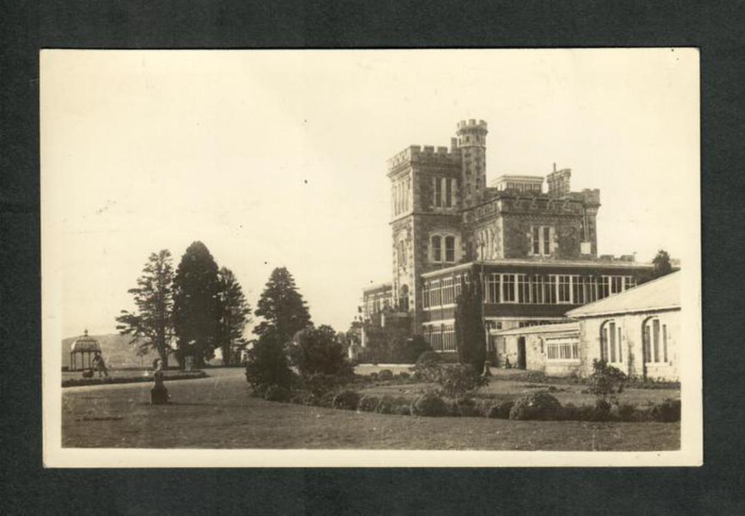 Real Photograph of Larnach Castle. - 49181 - Postcard image 0