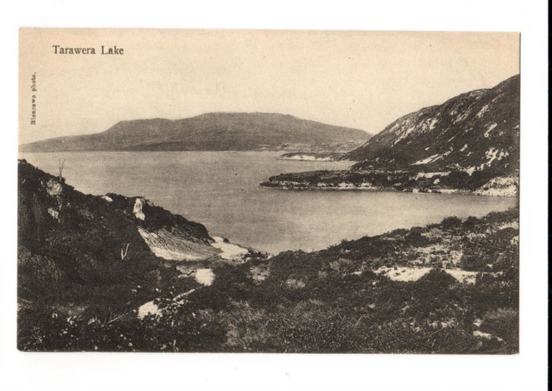 Postcard by Blencowe of Tarawera Lake. - 46168 - Postcard image 0
