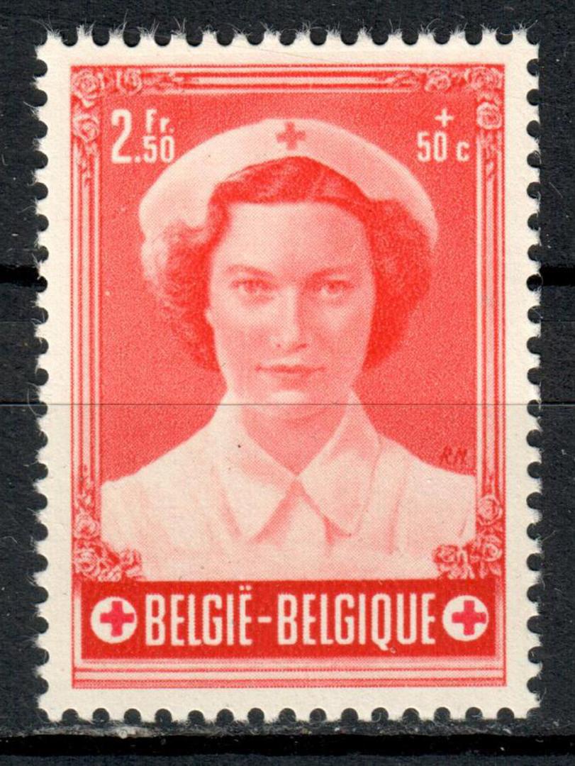 BELGIUM 1953 Red Cross 2fr50+50c Rose-Red. - 90962 - UHM image 0
