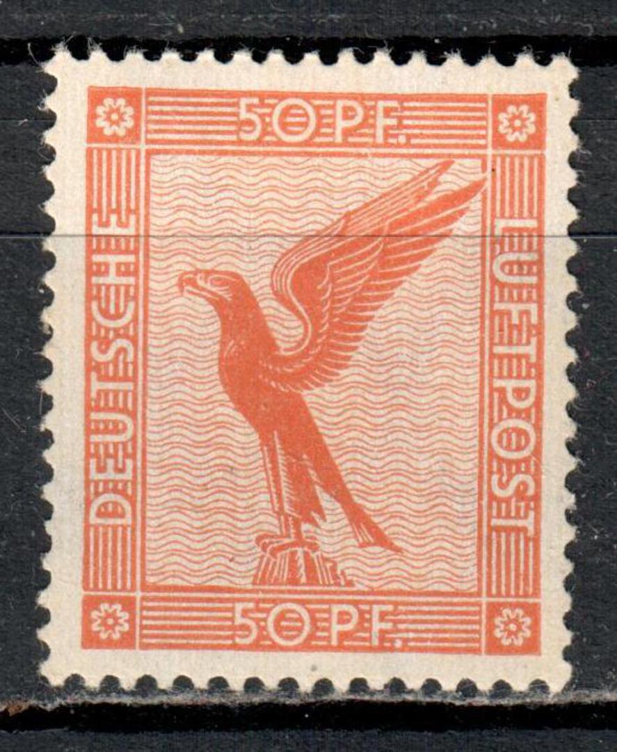 GERMANY 1926 Air 50pf Orange. - 75422 - Mint image 0