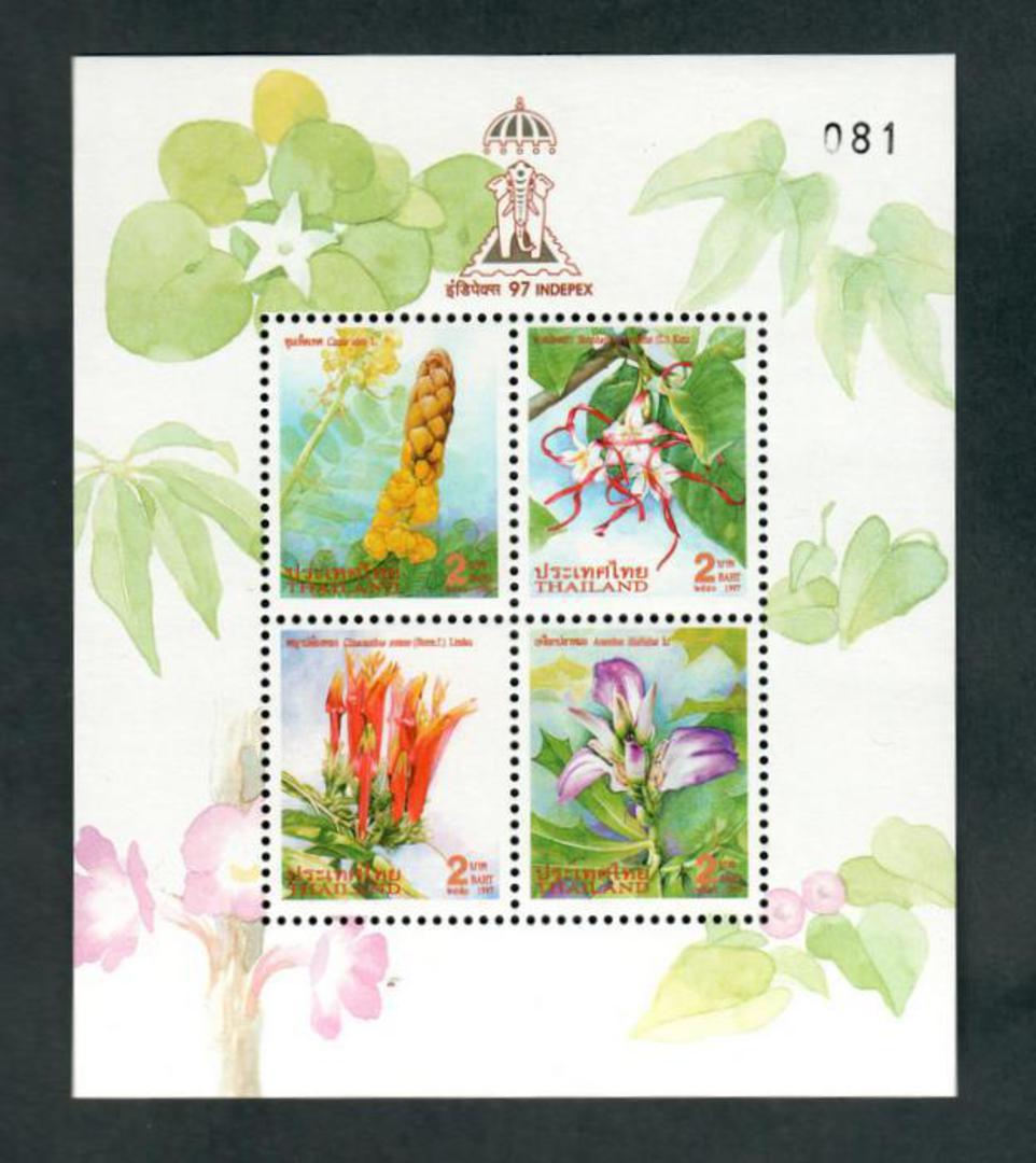 THAILAND 1997 Indepex '97 International Stamp Exhibition. Miniature sheet. Not listed by SG. - 52354 - UHM image 0