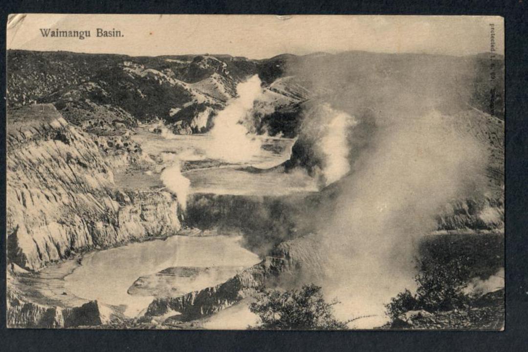 Postcard of Waimangu Basin. - 246093 - Postcard image 0