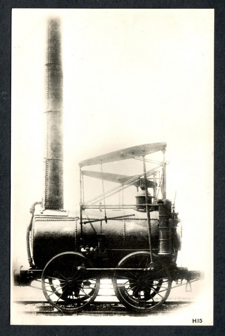 Real Photograph of a model of Locomotion. - 40503 - Postcard image 0