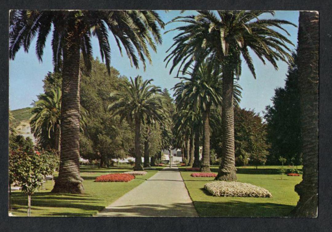 Modern Coloured Postcard by Gladys Goodall of Anzac Gardens Nelson. - 444312 - Postcard image 0