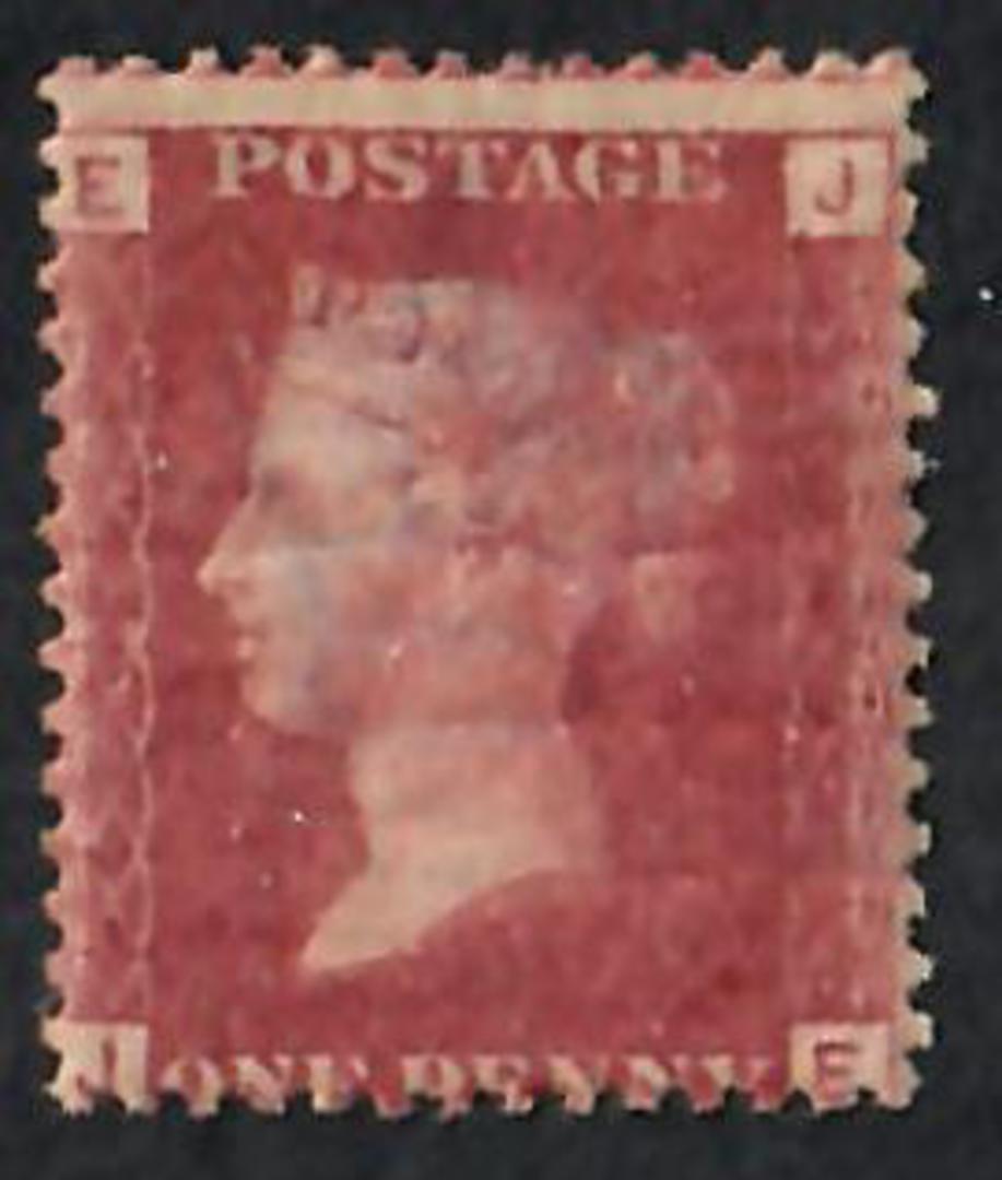 GREAT BRITAIN 1858 1d Red Plate 157. - 70069 - Mint image 0