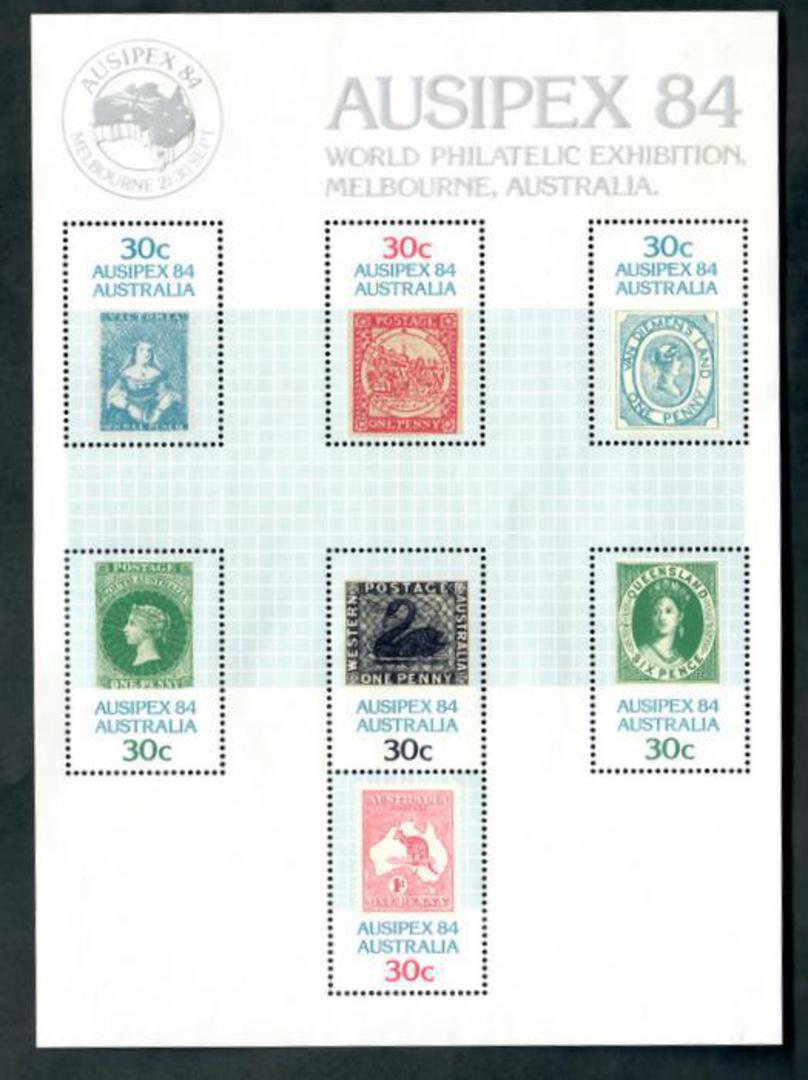 AUSTRALIA 1984 Ausipex '84 International Stamp Exhibition. Miniature sheet. - 50314 - UHM image 0