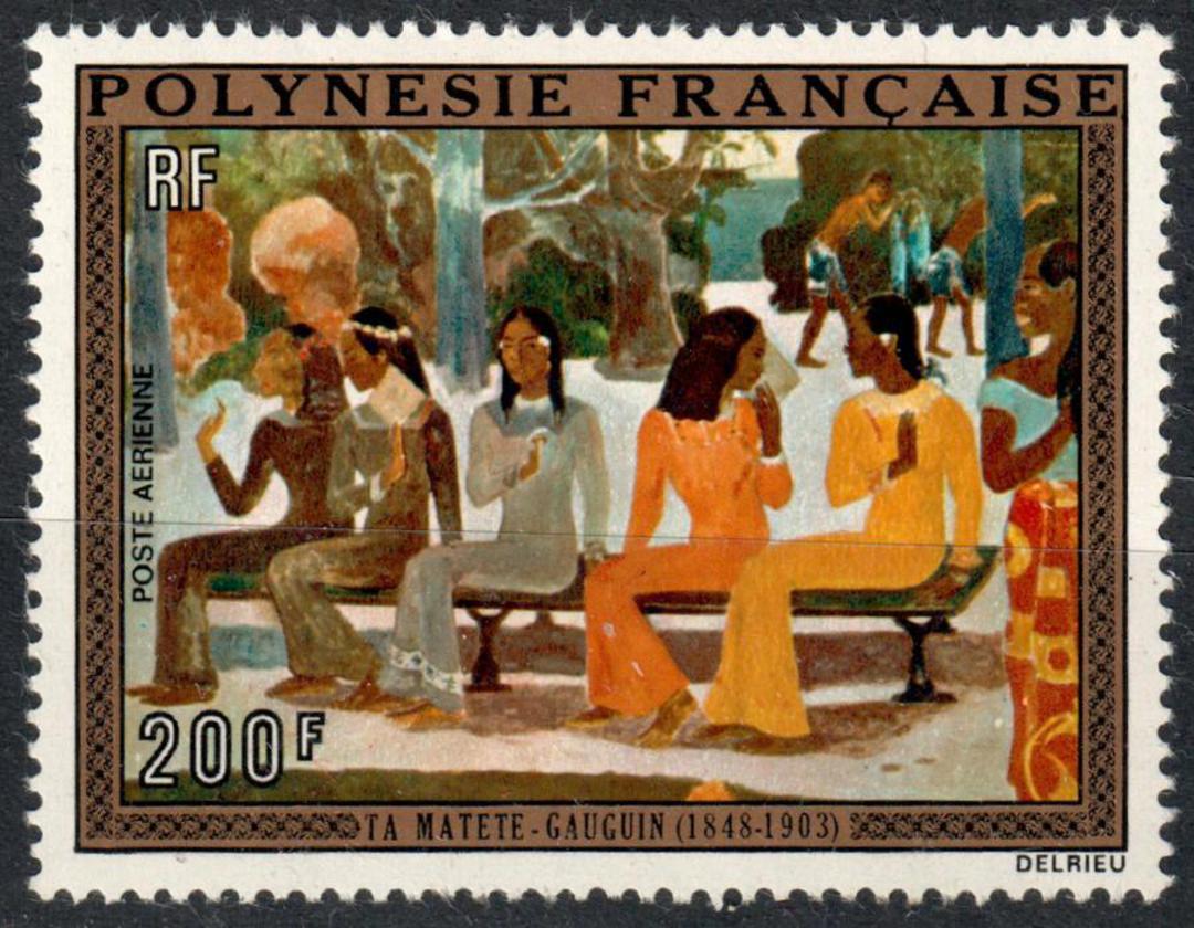 FRENCH POLYNESIA 1973 125th Anniversary of the Birth of Gauguin. - 82628 - LHM image 0
