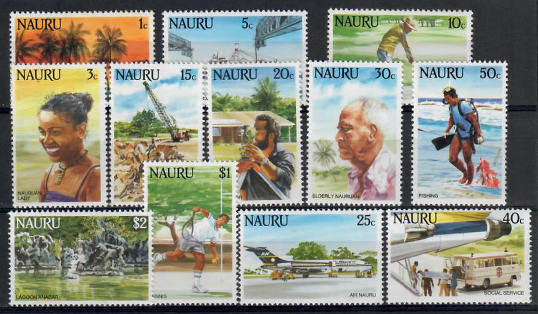 NAURU 1984 Definitives. Set of 12. - 22013 - UHM image 0