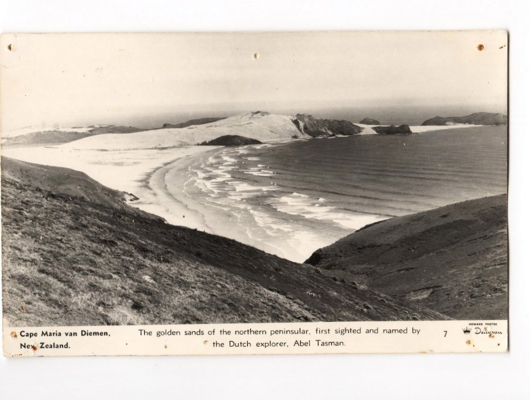 Real Photograph by Dawson of Cape Maria van Dieman. - 44817 - Postcard image 0