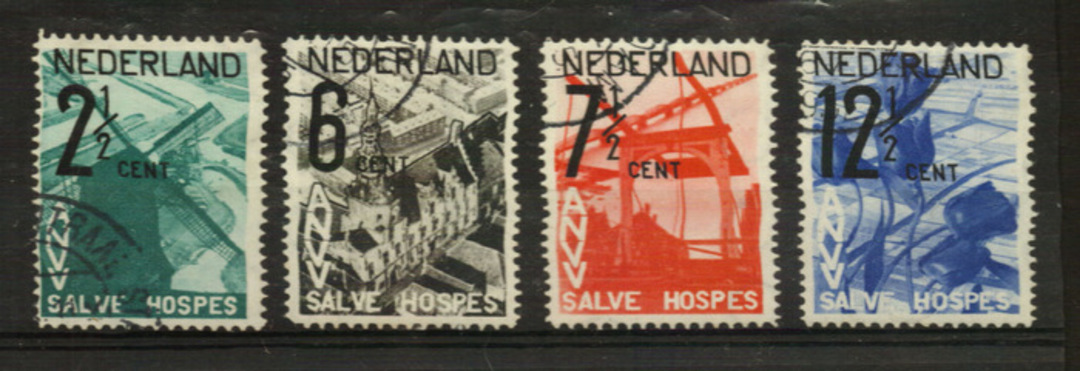NETHERLANDS 1932 Tourist Propaganda. Set of 4. - 21235 - FU image 0